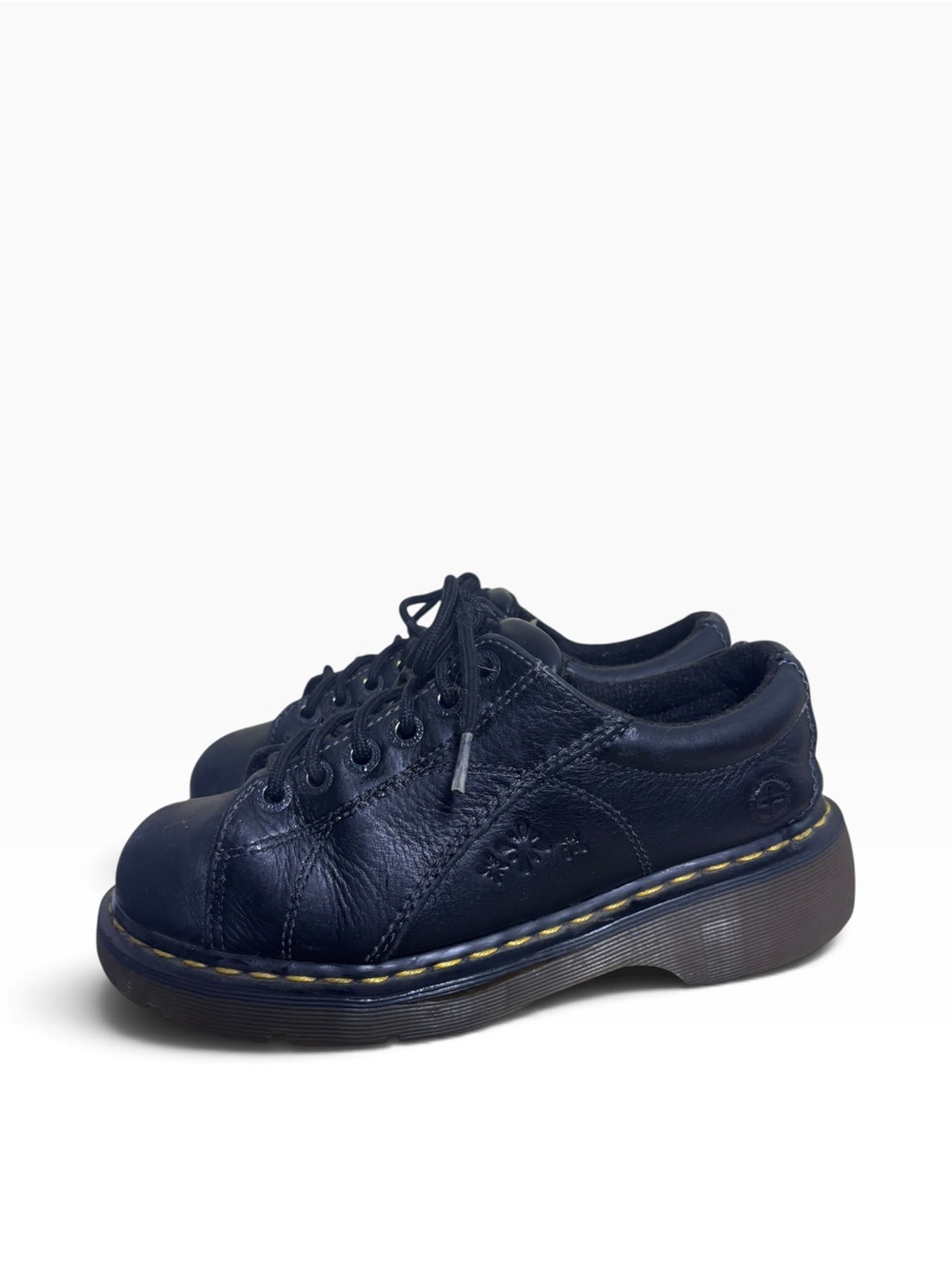 Vintage Dr. Martens Daisy 12283 Black Leather Y2K Oxfords Women’s 9